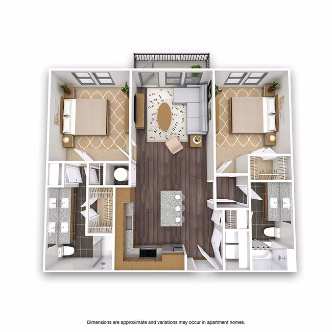 Unit 1545 1545 floor plan