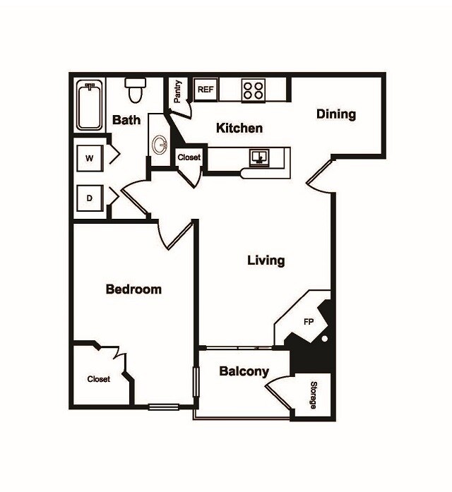 A1 00624 floor plan