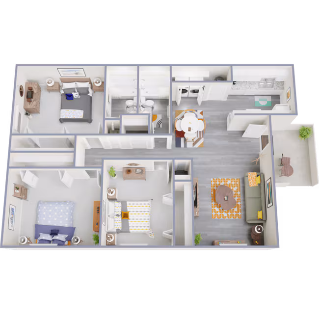 C1 1008 floor plan