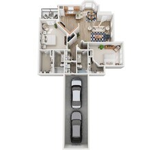 Ranch 14103 floor plan