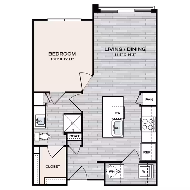 A1 LOFT 1127 floor plan