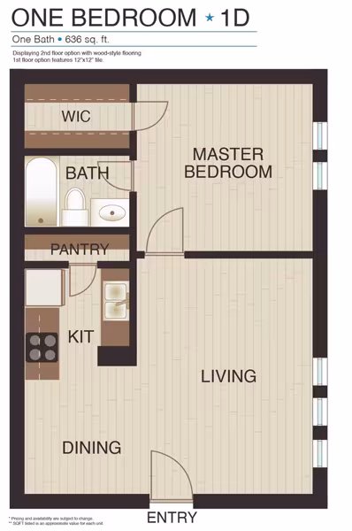 PDL1EA60 floor plan