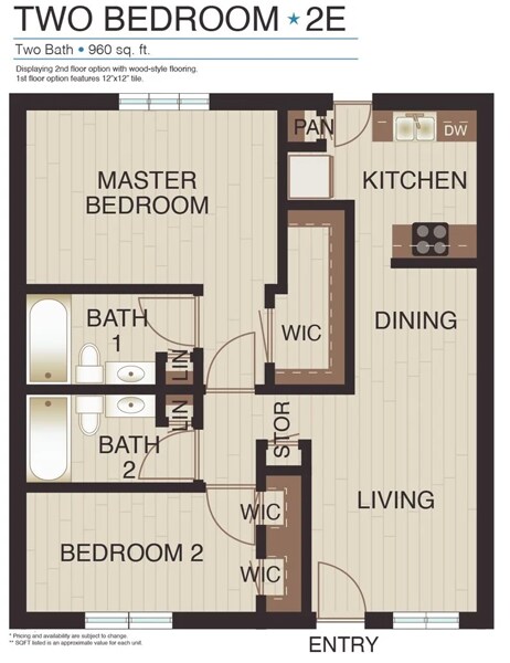 PDL2EC60 floor plan