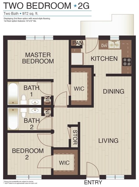 PDL2FC60 floor plan