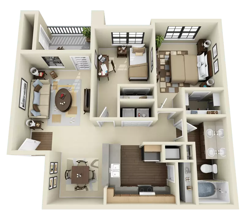 Damascus 11-3053 floor plan