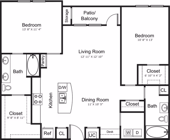Bellaire 5215 floor plan