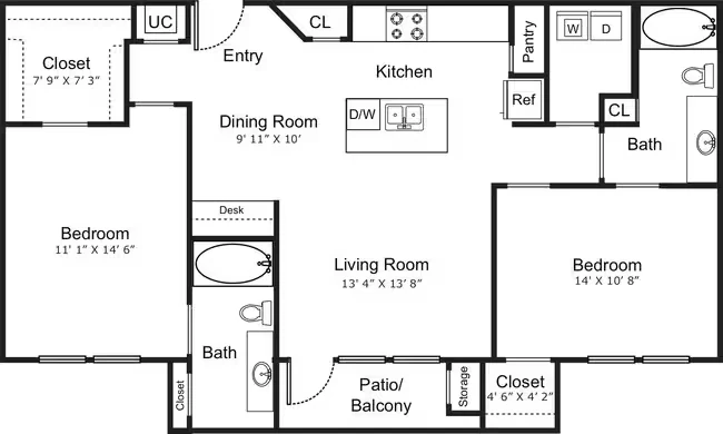 Greenwich 9310 floor plan