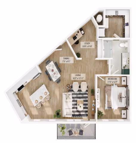 A18 1376 floor plan