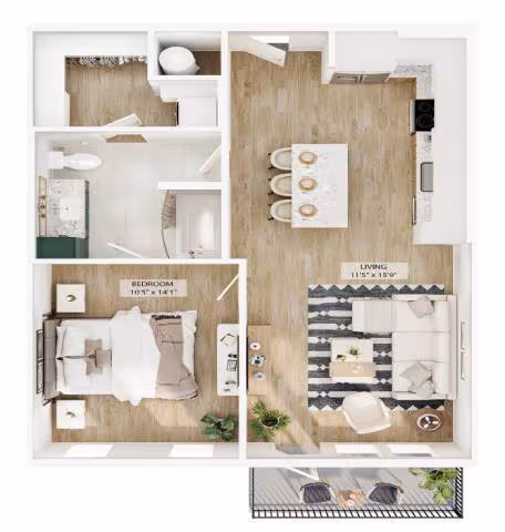 A2 1166 floor plan