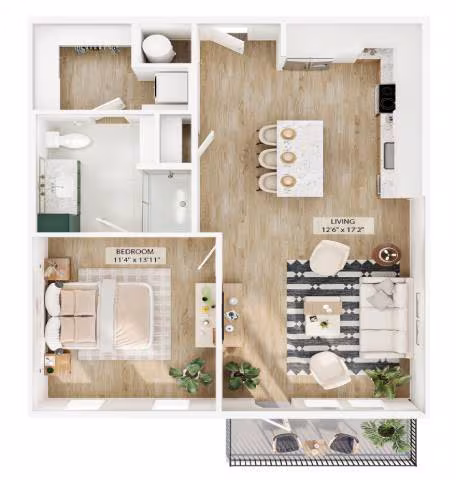 Unit 1469 1469 floor plan