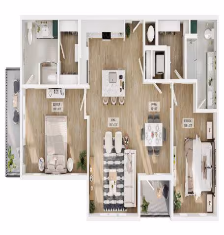 Unit 1277 1277 floor plan