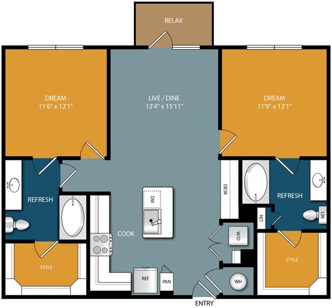 B1 1-240 floor plan