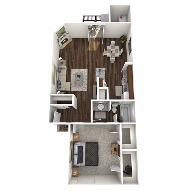 Unit 1111 1116 floor plan