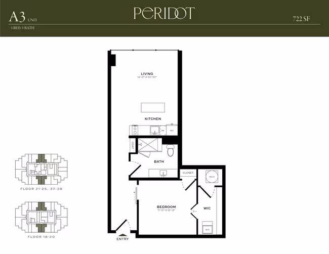 Unit 3901 3901 floor plan