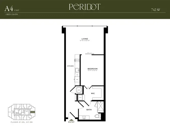Unit 3807 3807 floor plan