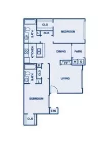 B1 2120 floor plan