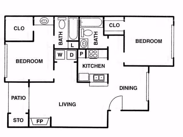 B2 2043 floor plan