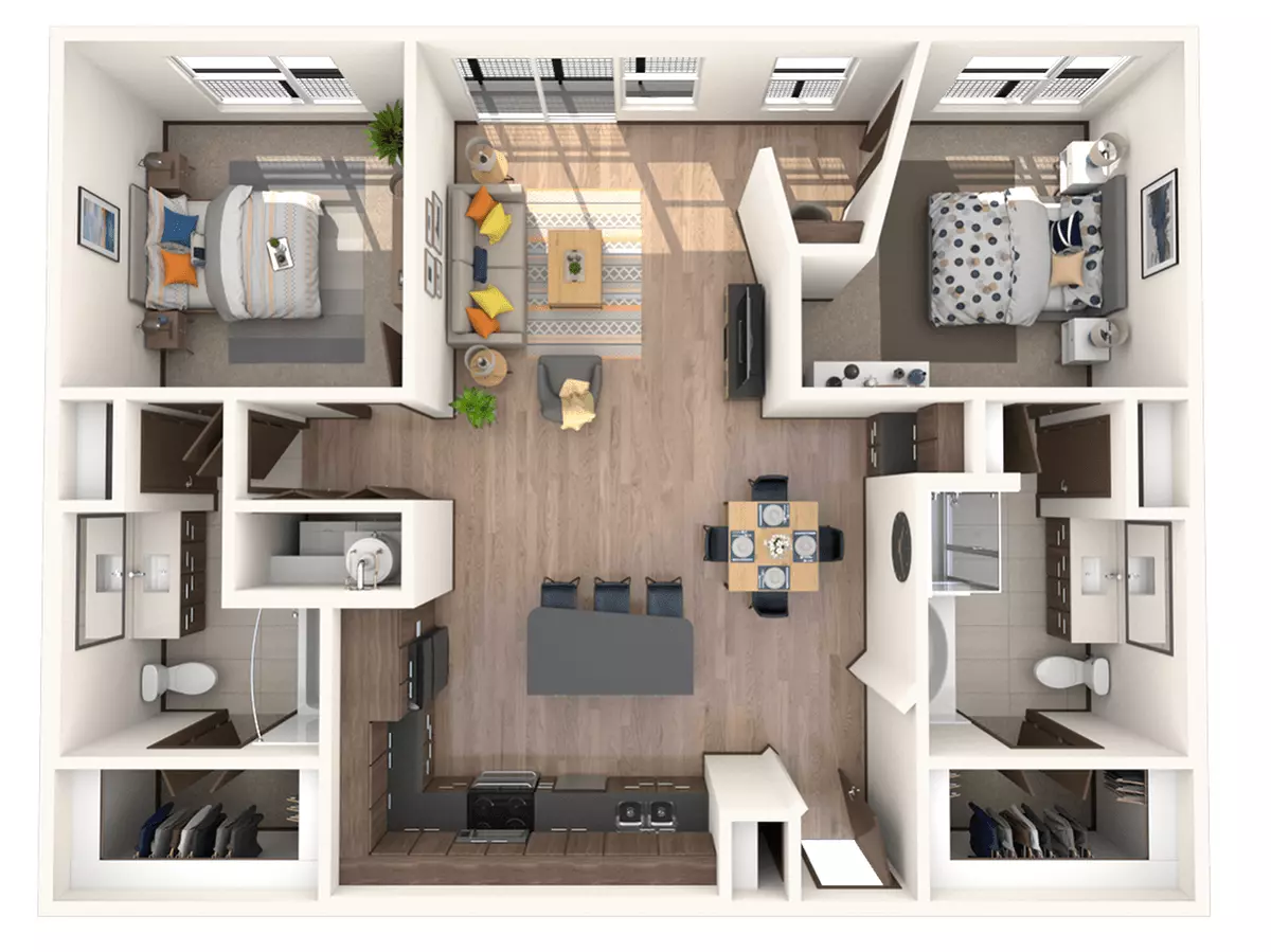 Unit 174 265 floor plan