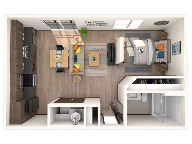 E1a 137 floor plan