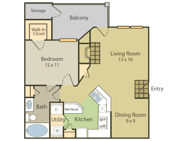 Unit 18-1826 18-1826 floor plan