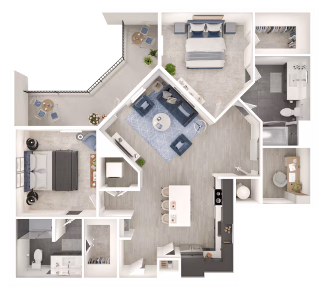 Unit 446 446 floor plan