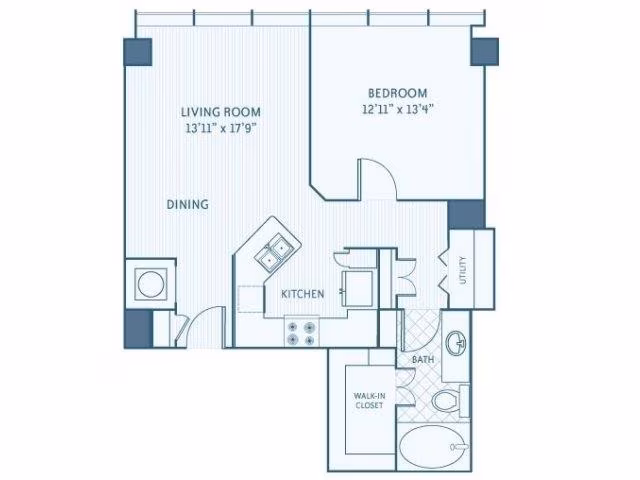 Unit 1403 1403 floor plan