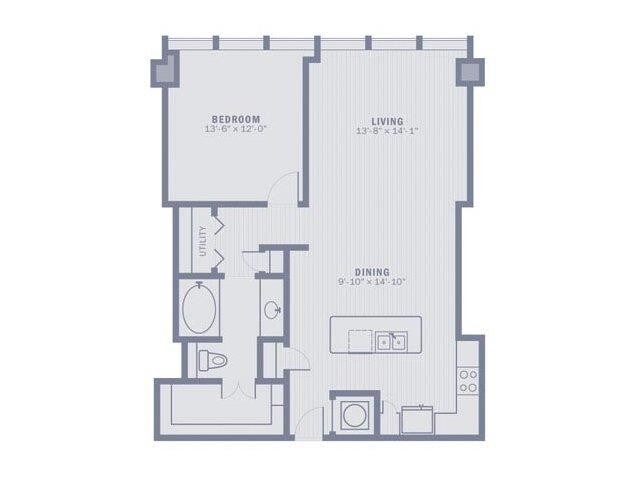 A5 1605 floor plan