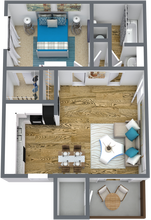 A1 418 floor plan
