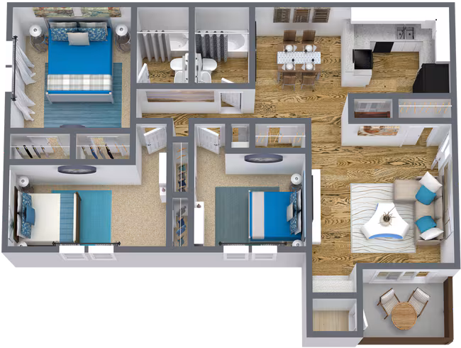 Unit 209 224 floor plan