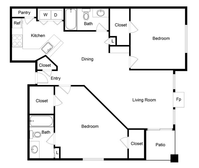 B3 1109 floor plan