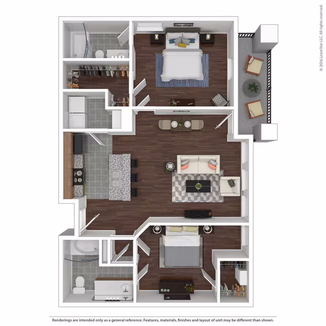 Unit 1416 1416 floor plan
