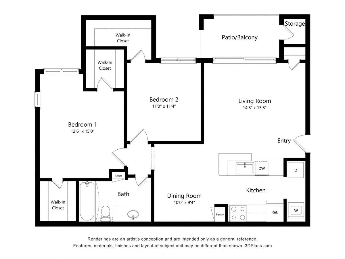 Unit 7206 7206 floor plan