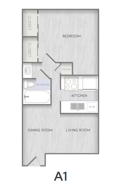 A1 A-101 floor plan