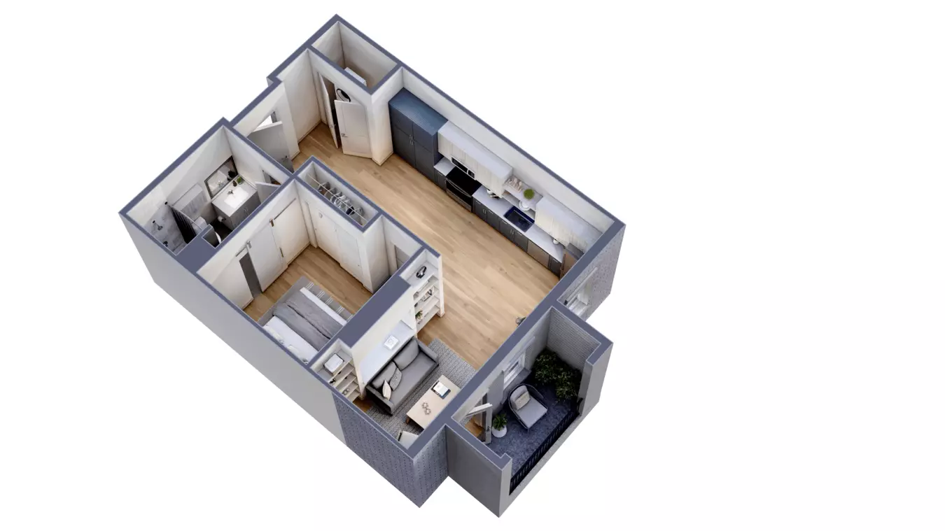 Unit 1-119 1-119 floor plan