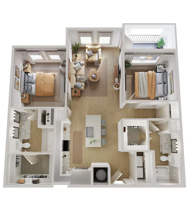 Unit 3406 3406 floor plan