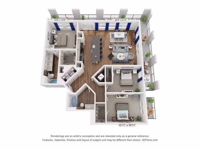 C1 1325 floor plan