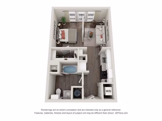 Unit 17307 17307 floor plan