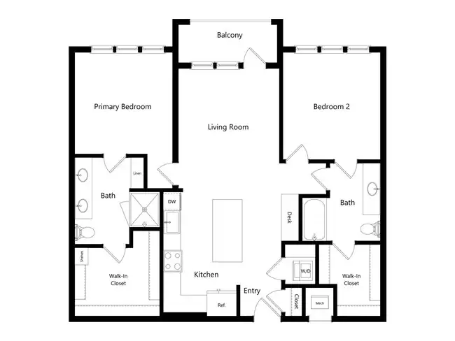 Unit 223 223 floor plan