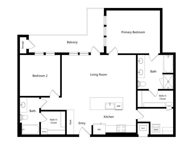 Unit 407 407 floor plan