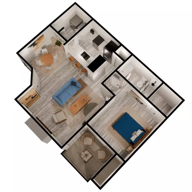 A2 Silver 2B-225 floor plan