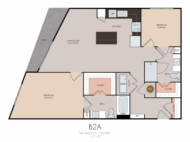 B2A 401 floor plan