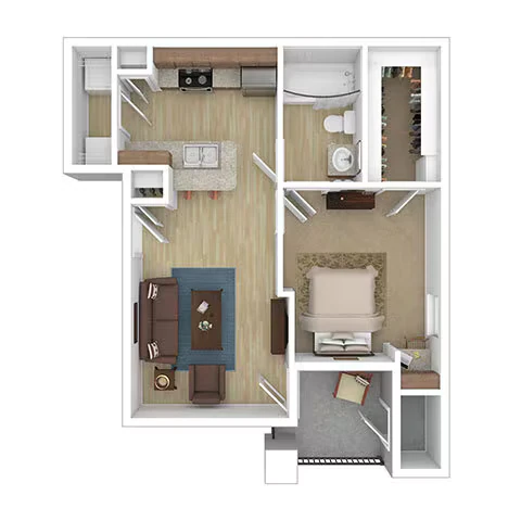 A1A 0624 floor plan