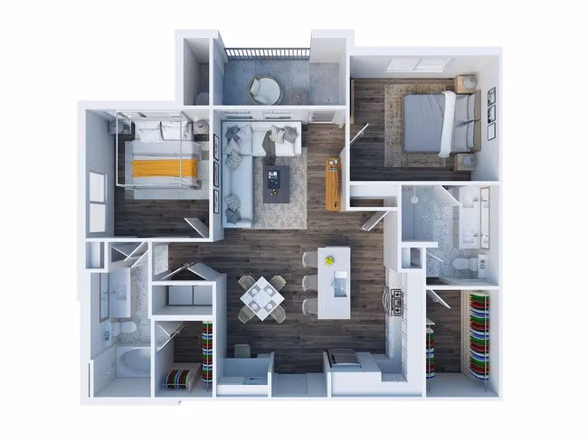 B2 D301 floor plan