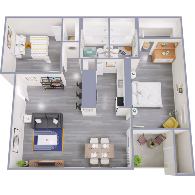 Cove 2-0902 floor plan