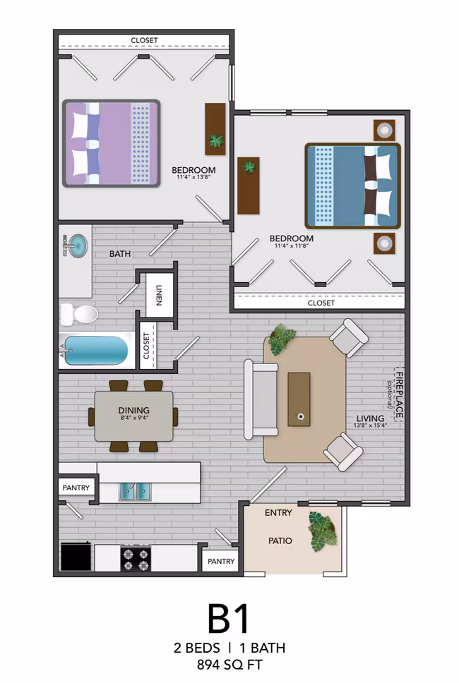 B1 1912 floor plan