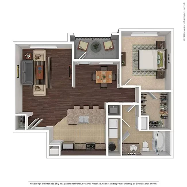 A1C 7-7307 floor plan