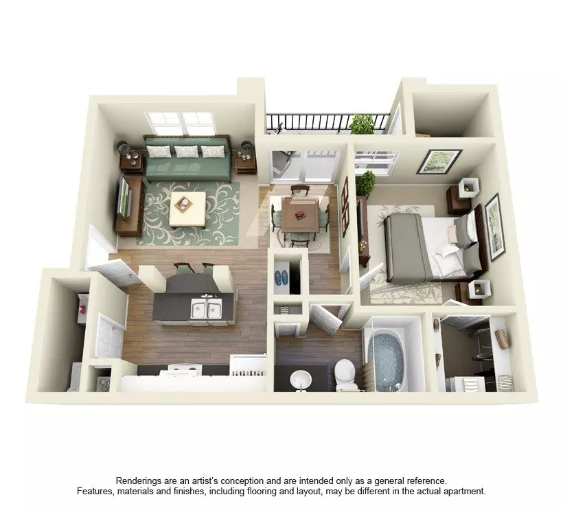 Unit 0736 0736 floor plan