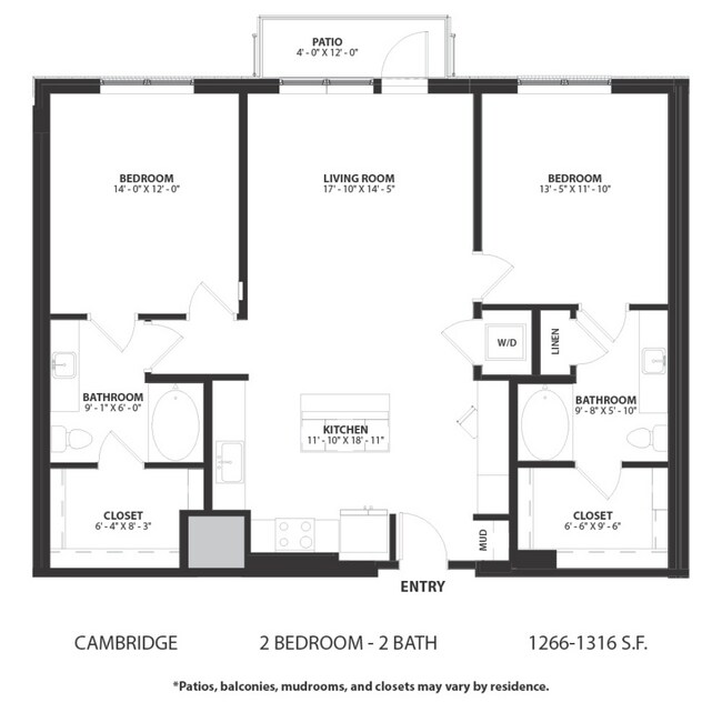 Cambridge 01-1231 floor plan