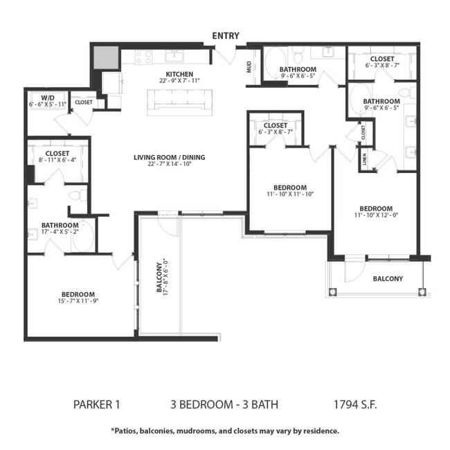 Unit 02-1241 02-1341 floor plan