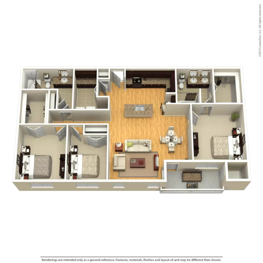 C1 00322 floor plan